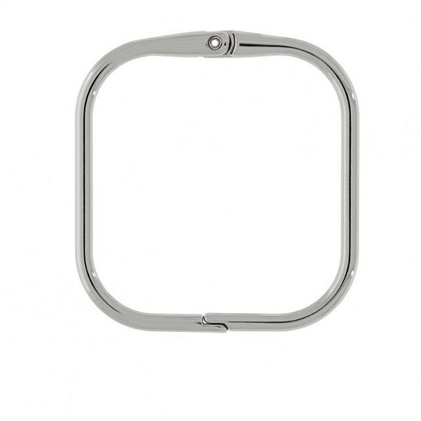 Bracelete fixo Orion folheado em ródio ( prateado) - Tamanho único ( serve do 17cm ao 18 cm)