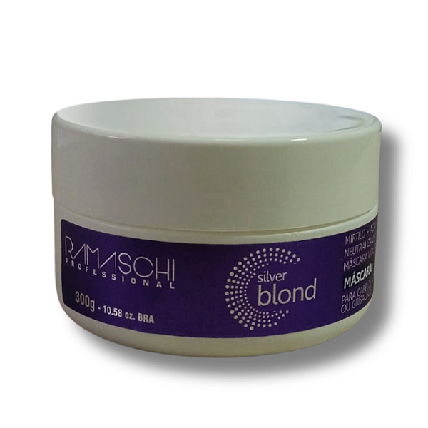 Máscara Matizadora Silver Blond Ramaschi 300g