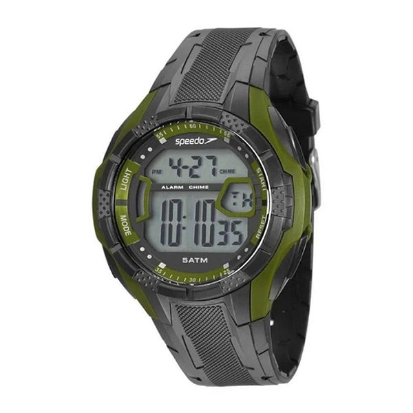 Relógio Masculino Speedo Verde e Preto Digital Original + NF - Jabem -  Relógios para todos