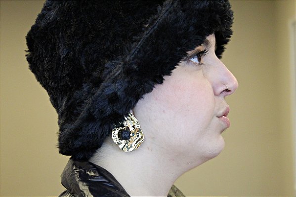 CHAPÉU DE PELO PRETO PLUS SIZE