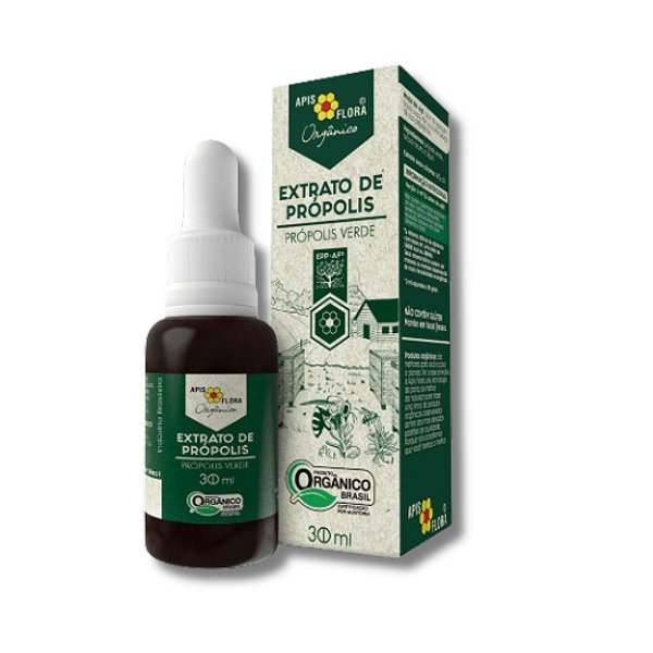 Extrato De Própolis Verde Orgânico 30ml Apis Flora