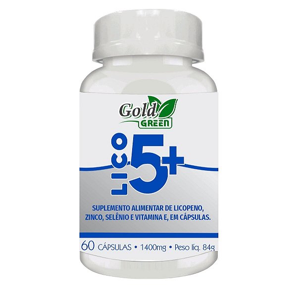 LICO  5+  1000MG 60 CAPSULA GOLD GREEN