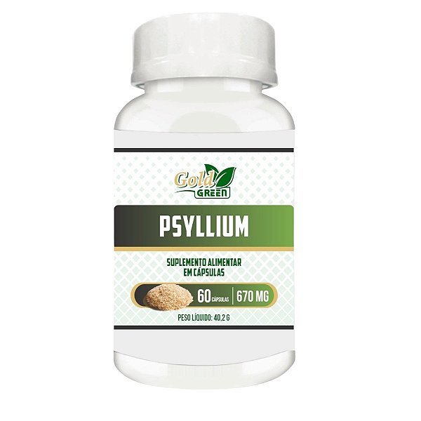 Psyllium 500mg 90 Cápsulas Natural