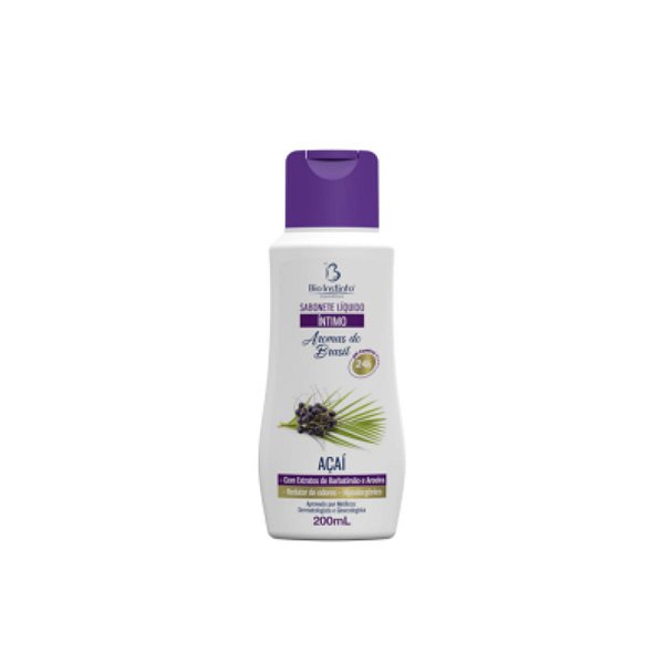 Sabonete Íntimo Aromas Do Brasil Açaí 200ml Bio Instinto