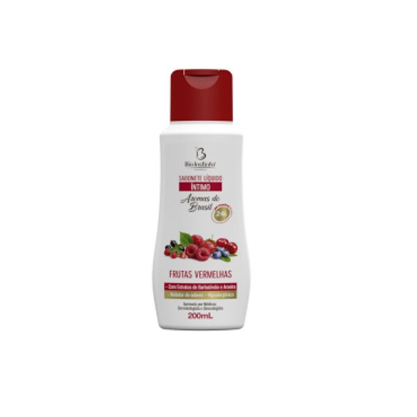 Sabonete Íntimo Aromas Do Brasil Frutas Vermelhas 200ml Bio Instinto