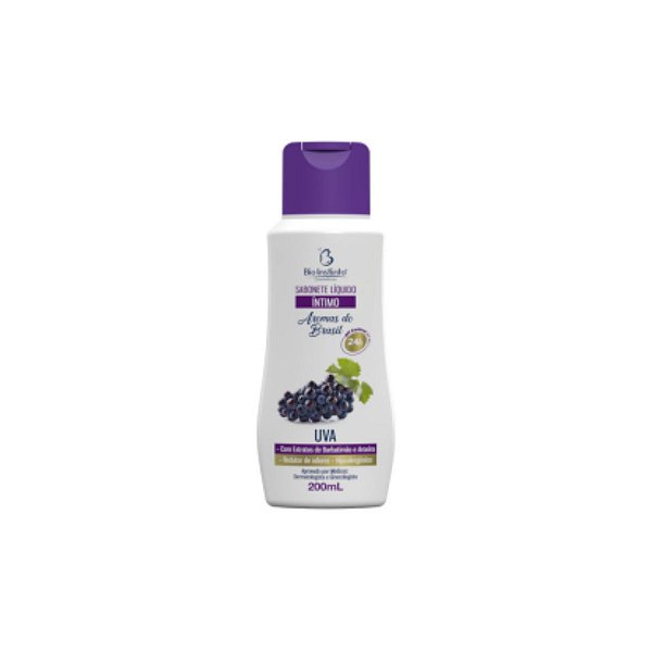 Sabonete Íntimo Aromas Do Brasil Uva 200ml Bio Instinto