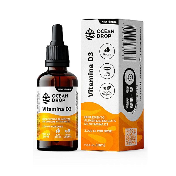 Vitamina D3  Gota 2.000Ui Ocean Drop