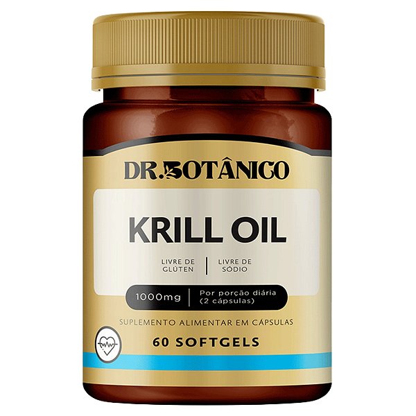 Krill Oil 1000 Mg 60 Softgels Dr Botânico