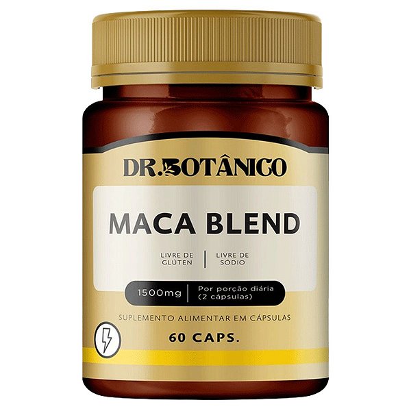 Maca Blend 1500mg 60 Cápsulas Dr Botânico