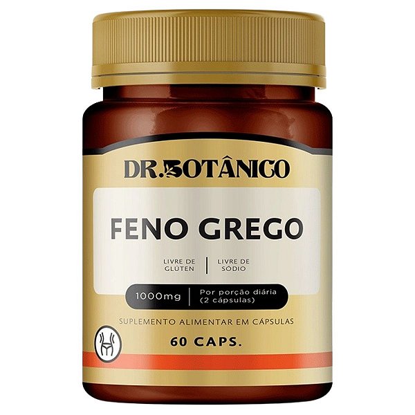 Feno Grego 1000mg  60 Cápsulas Dr Botânico
