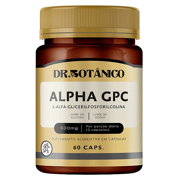 Alpha Gpc 600mg 60Cápsulas 600mg Dr Botânico
