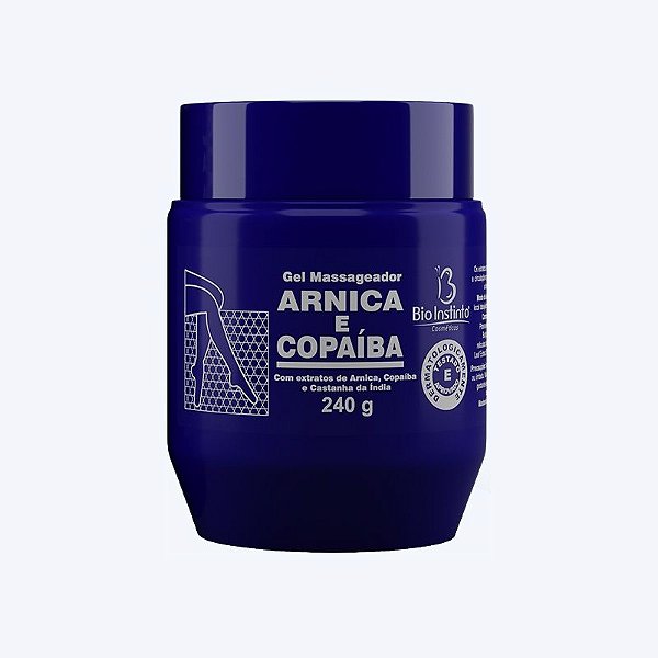 Gel Massageador Arnica E Copaíba 240g Bio Instinto