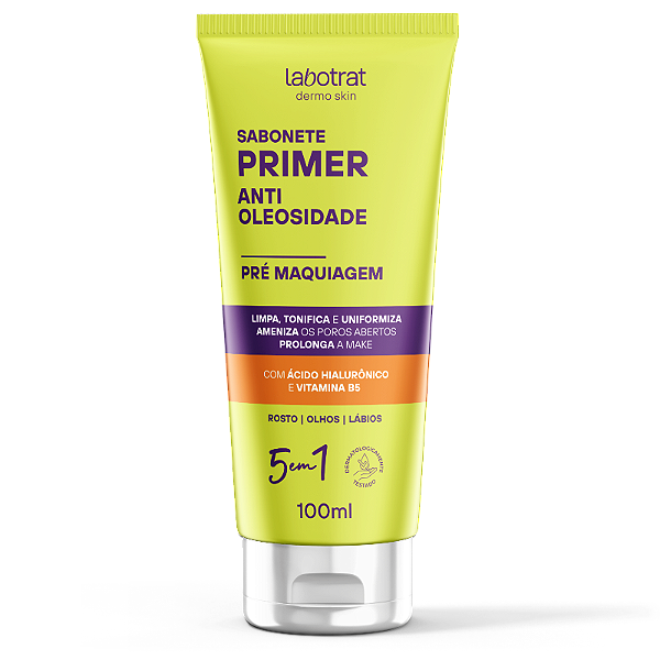 Sabonete Facial Primer Anti Oleosidade 100ml Labotrat