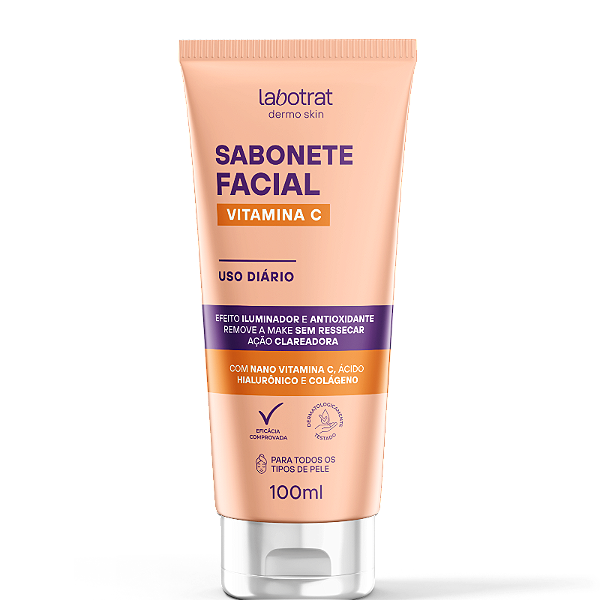 Sabonete Facial Vitamina C 100ml Labotrat