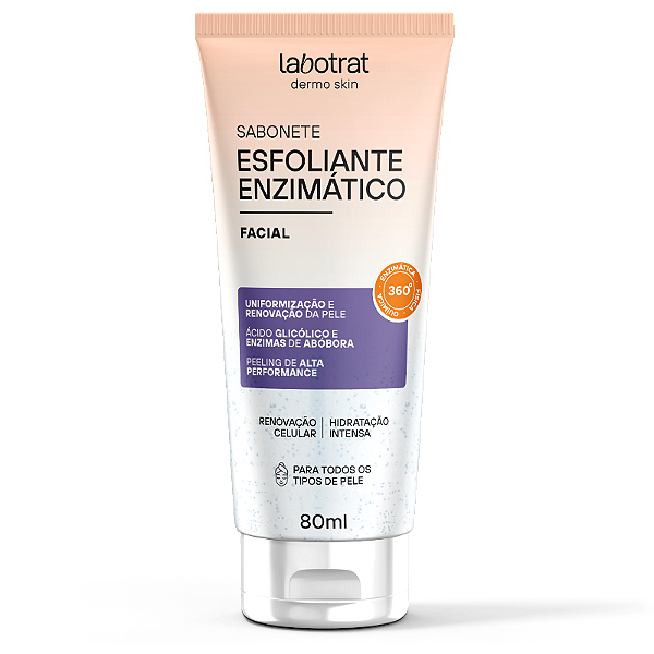 Sabonete Esfoliante Enzimatico Facial 80ml Labotrat