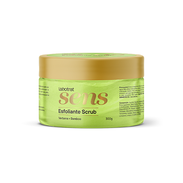 Esfoliante Scrub Verbena E Bamboo Sens 300g Labotrat