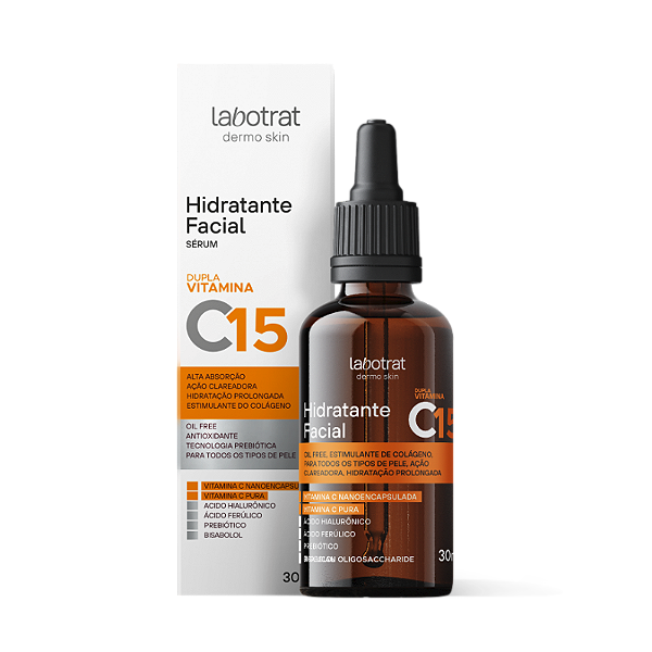 Hidratante Facial  Com Vitamina C15 Serum 30ml Labotrat