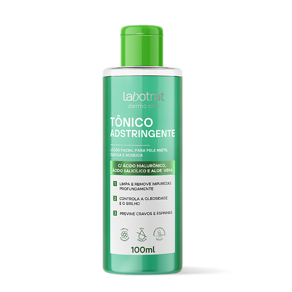 Loção Tonica Adstringente Facial 100ml Labotrat