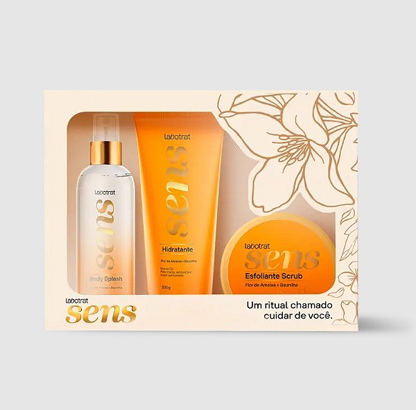 Kit Sens 3 Itens Flor De Ameixa E Baunilha Labotrat