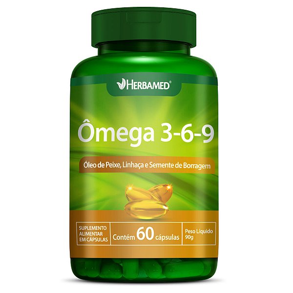 Omega 3-6-9 1000mg 60caps Herbamed