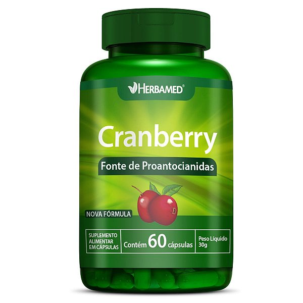 Cranberry 60 Caps 500mg Herbamed