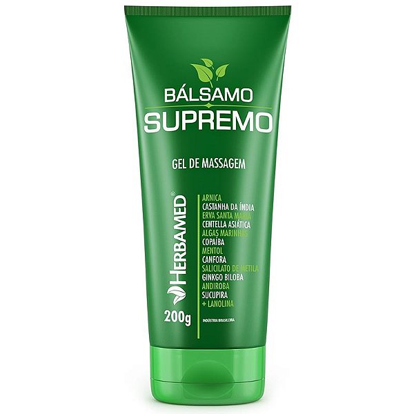 Gel De Massagem Balsamo Supremo 200g Herbamed
