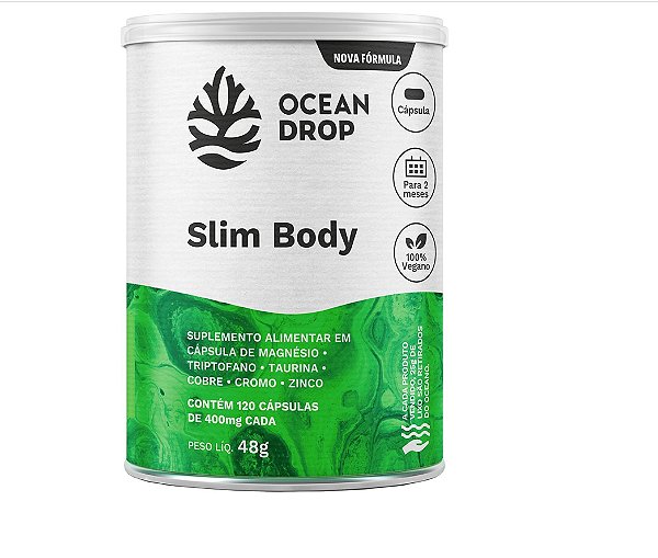 Slim Body 120 Cápsulas 48g Ocean Drop