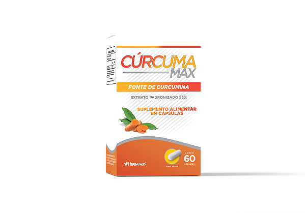 Cúrcuma Max 60 Cápsulas Herbamed