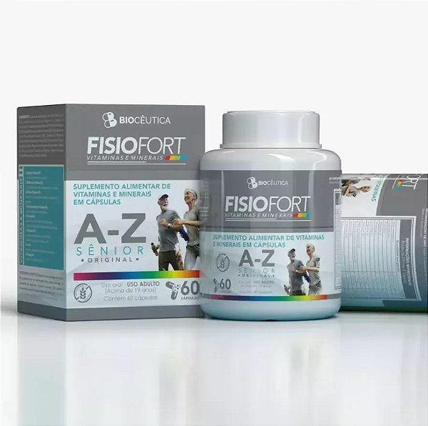 Fisiofort A-Z Senior 60 Cápsulas Biocêutica