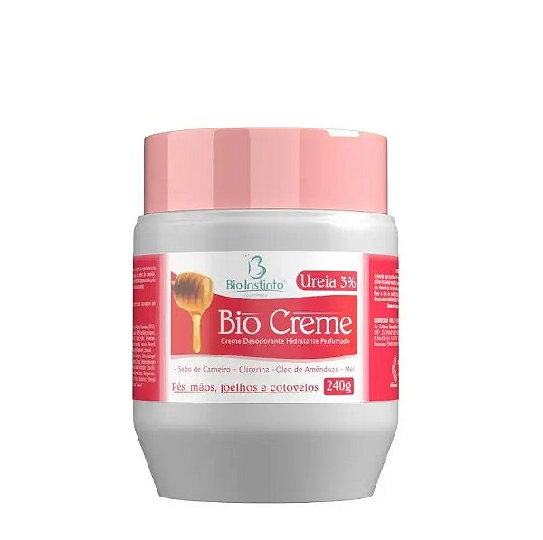 Creme Hidratante Perfumado Bio Creme 240g  Bio Instinto
