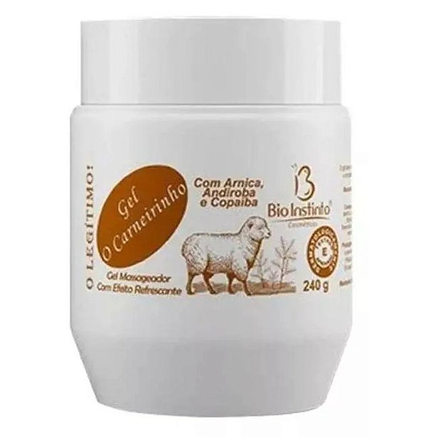Gel Carneirinho Arnica Andiroba Copaiba 240g Bio Instinto