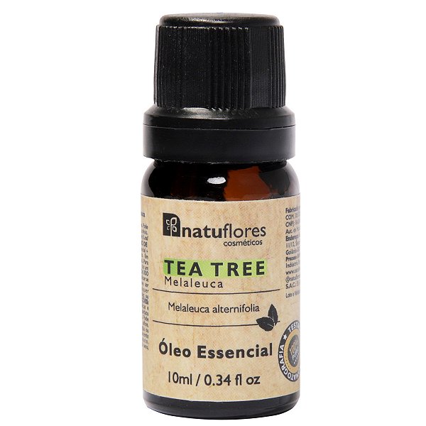 Oleo Essencial Tea Tree Melaleuca 10ml Natuflores