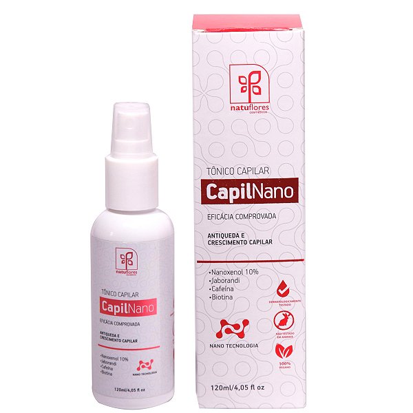 Tonico Capilar CapilNano 120ml Natuflores