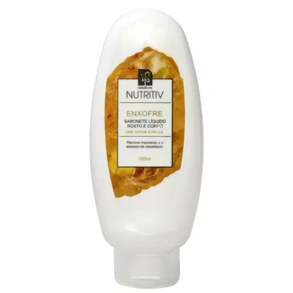 Sabonete Liquido Exofre Corpo e Rosto 100ml Natuflores