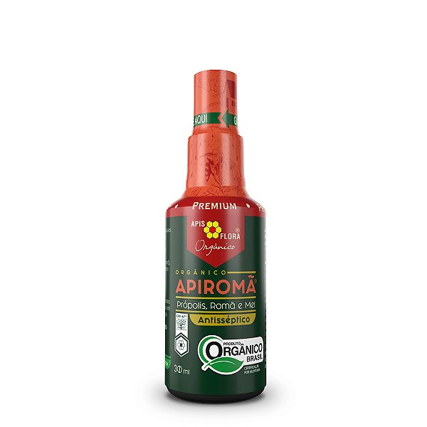 Aromatizante Bucal Apiromã Orgânico Antisséptico 30ml Apis Flora