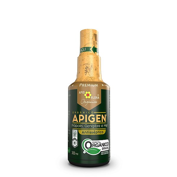 Aromatizante Bucal Apigen Orgânico Antisséptico Spray 30ml Apis Flora