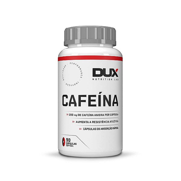 Cafeína 90 Cápsulas Dux