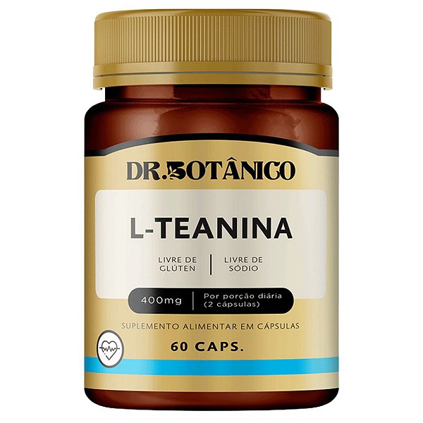 L - Teanina 400 Mg 60 Cápsulas Dr. Botânico