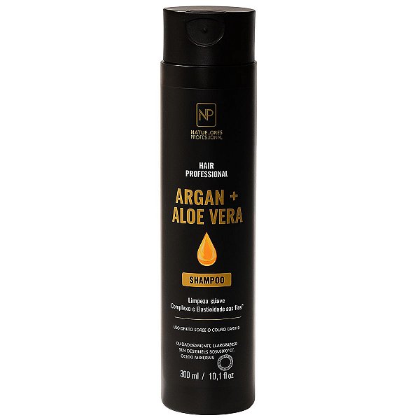 Shampoo Revitalizador Argan + Aloe Vera 300Ml Natuflores