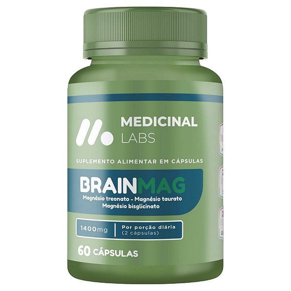 Brainmag 1400Mg 60 Cápsulas Medicinal Labs