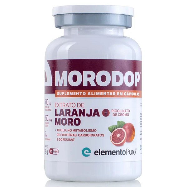 Morodop Extrato de Laranja Moro + Picolinato de Cromo 60Caps