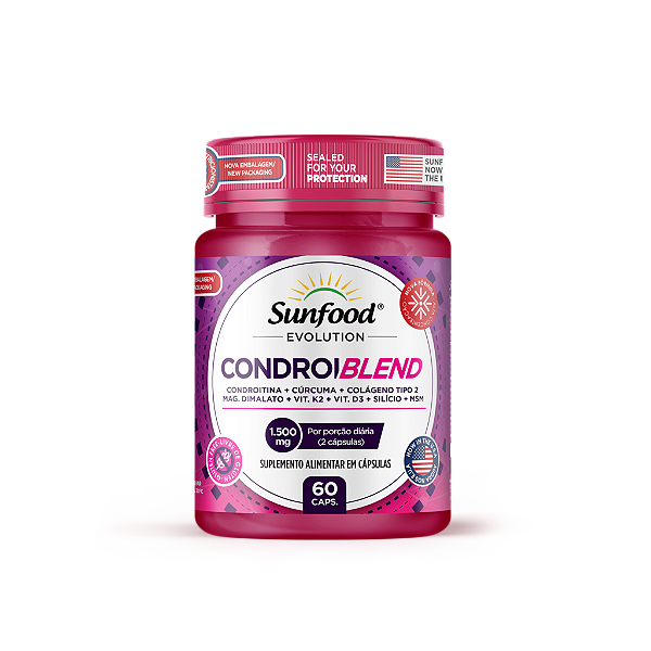 Condroiblend 1500mg 60 Cáps Sunfood Evolution