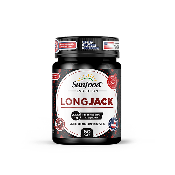Long Jack 2000Mg 60 Caps Sunfood Evolution