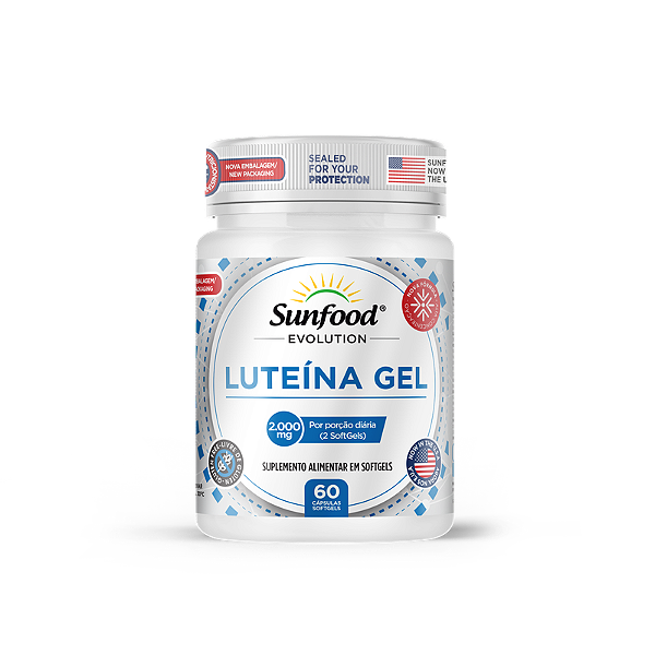 Luteína Gel 2000Mg 60 Softgels Sunfood Evolution