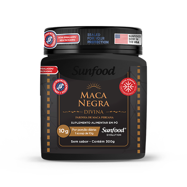Maca Negra Divina 300g Sunfood Evolution