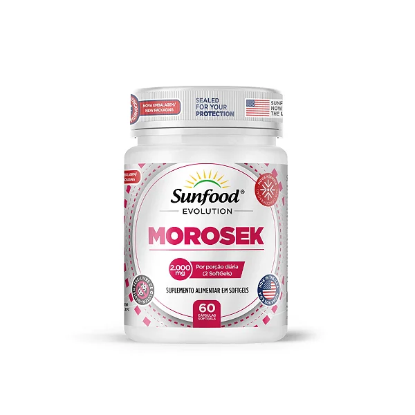 Morosek 2000mg 60 Softgels Sunfood Evolution