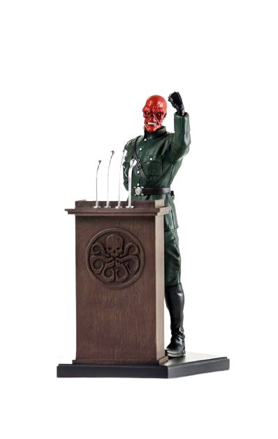 Iron Studios Red Skull - Art Scale 1/10 - Marvel Comics Série #4 Deluxe - Exclusivo CCXP 2017