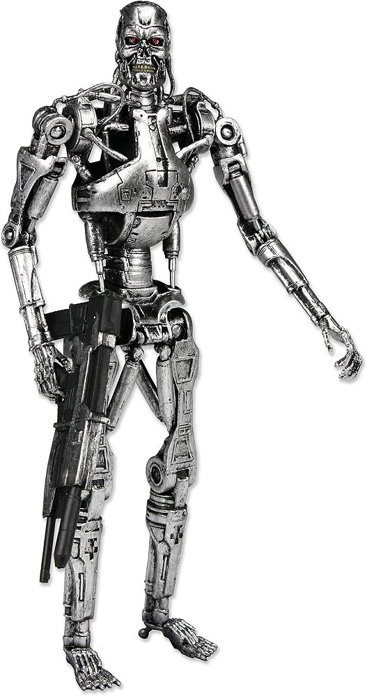 Neca Toys - Endoeskeleton T-800 Exterminador do Futuro - 18 cm