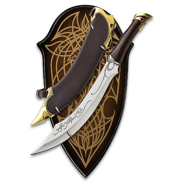 United Cutlery - Faca Élfica de Strider (Senhor dos Anéis) | Réplica Colecionável Oficial