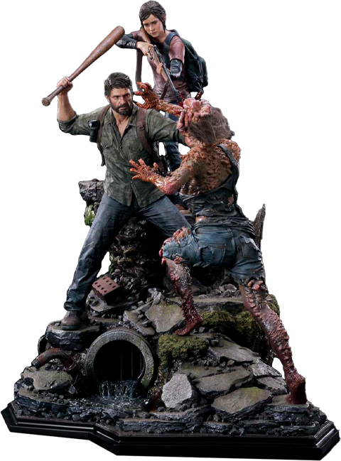 Pré-venda Prime 1 Studios "The Last Of Us - Part I" Joel & Ellie 1/4 Statue